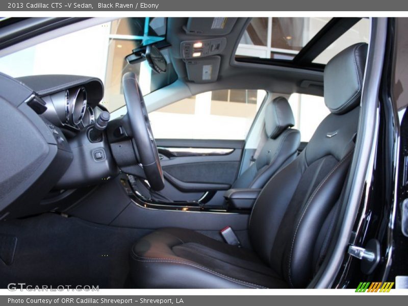  2013 CTS -V Sedan Ebony Interior