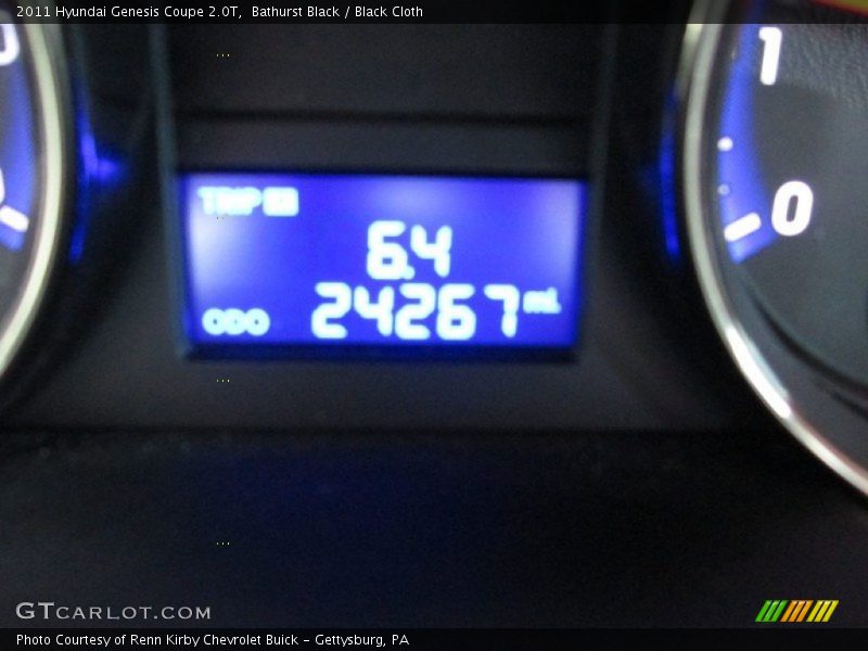 Bathurst Black / Black Cloth 2011 Hyundai Genesis Coupe 2.0T