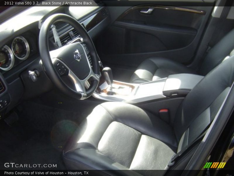 Black Stone / Anthracite Black 2012 Volvo S80 3.2