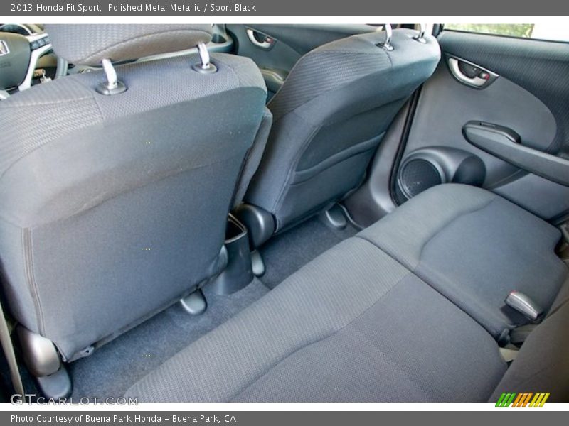 Rear Seat of 2013 Fit Sport