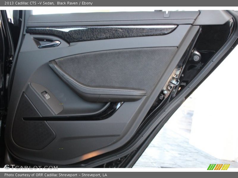 Black Raven / Ebony 2013 Cadillac CTS -V Sedan