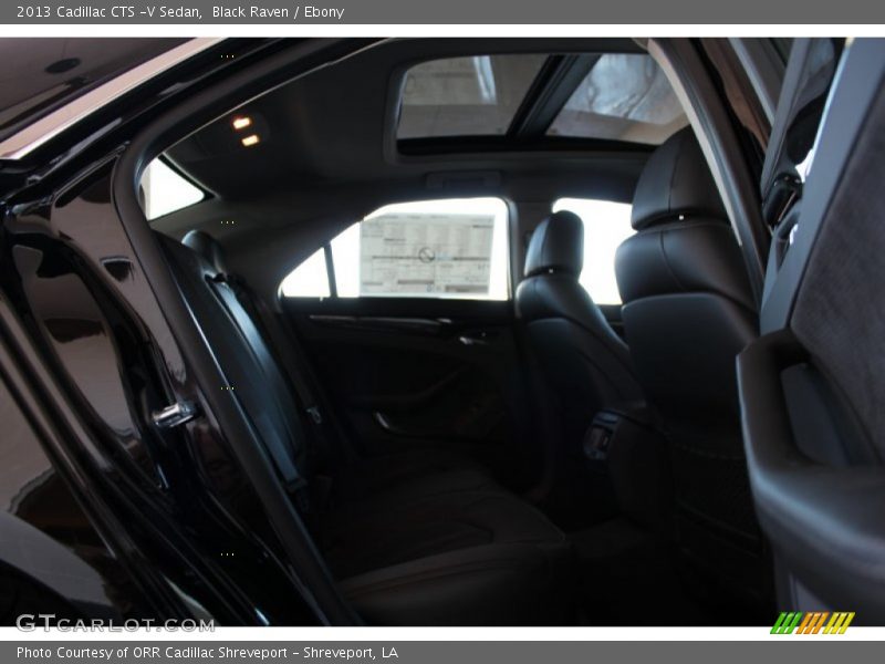 Black Raven / Ebony 2013 Cadillac CTS -V Sedan