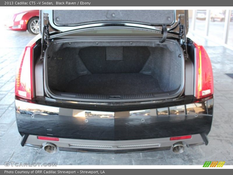  2013 CTS -V Sedan Trunk