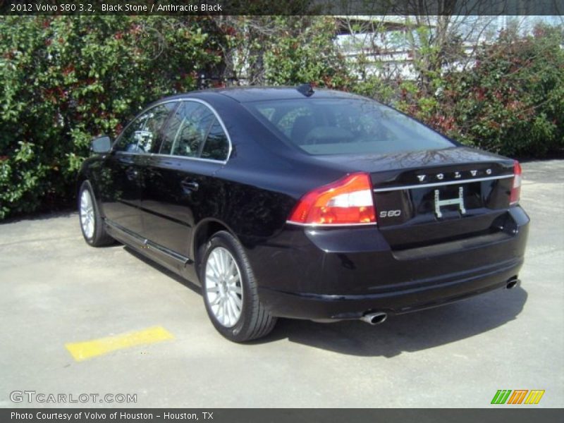 Black Stone / Anthracite Black 2012 Volvo S80 3.2