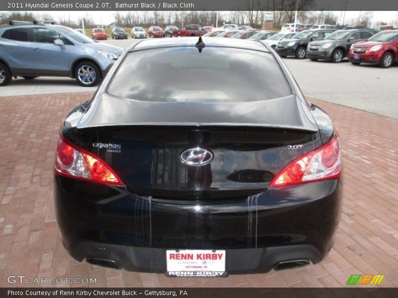 Bathurst Black / Black Cloth 2011 Hyundai Genesis Coupe 2.0T