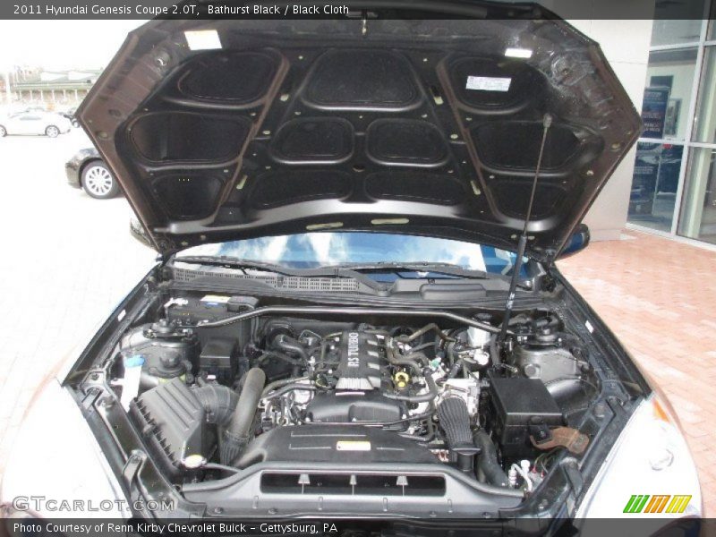 Bathurst Black / Black Cloth 2011 Hyundai Genesis Coupe 2.0T