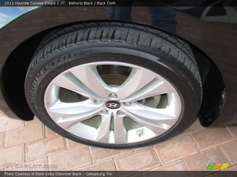 Bathurst Black / Black Cloth 2011 Hyundai Genesis Coupe 2.0T