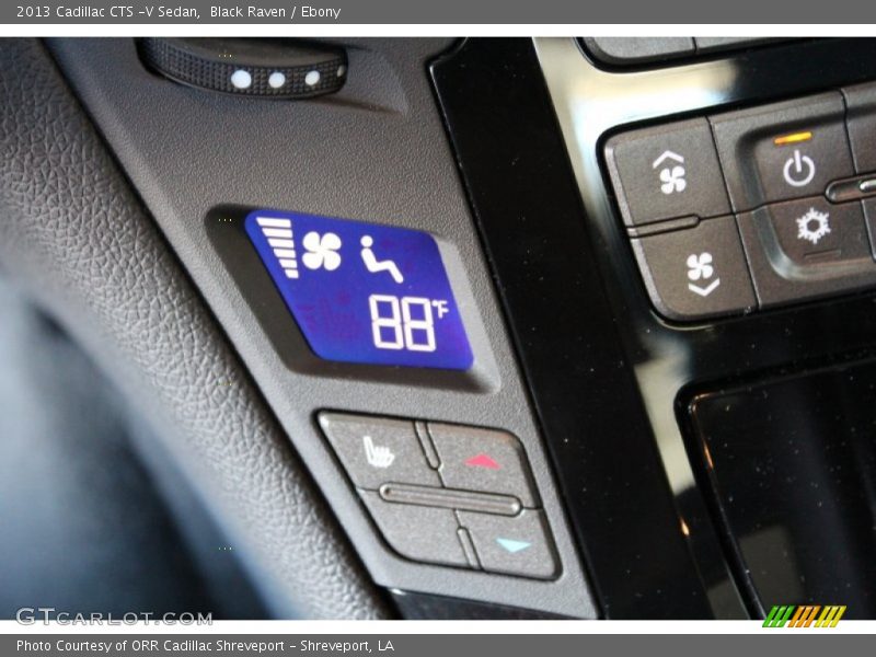 Black Raven / Ebony 2013 Cadillac CTS -V Sedan