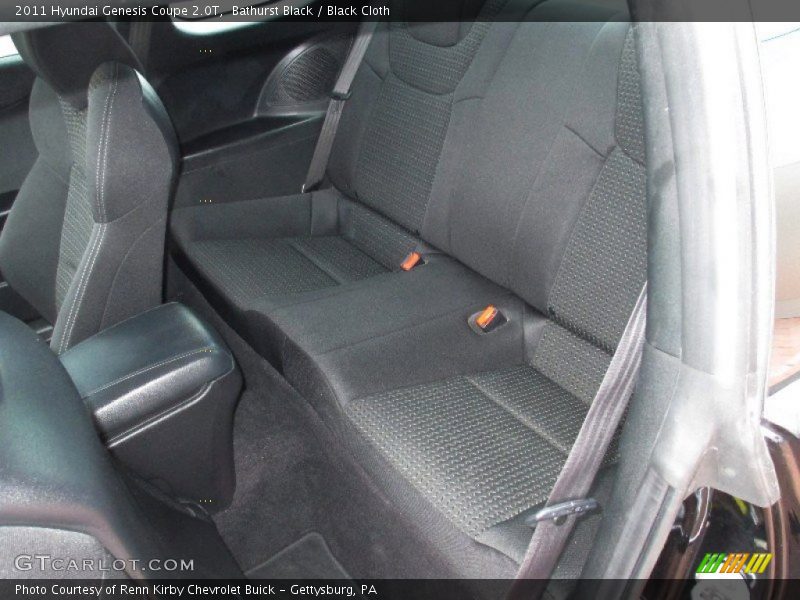 Bathurst Black / Black Cloth 2011 Hyundai Genesis Coupe 2.0T