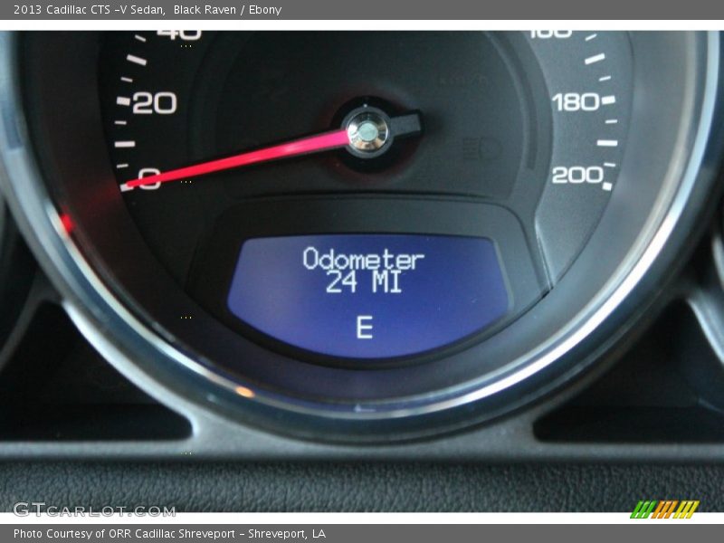 Black Raven / Ebony 2013 Cadillac CTS -V Sedan