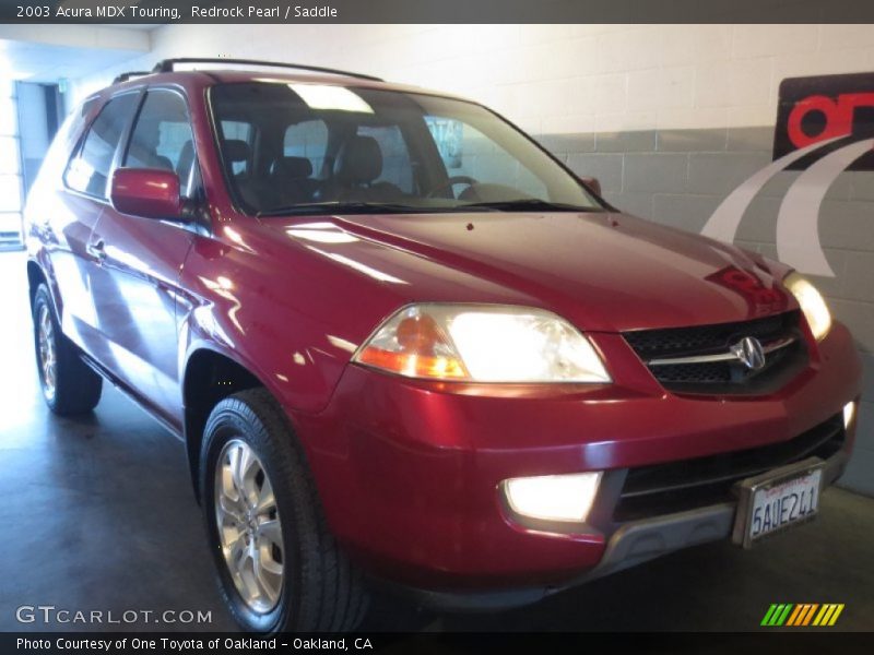 Redrock Pearl / Saddle 2003 Acura MDX Touring