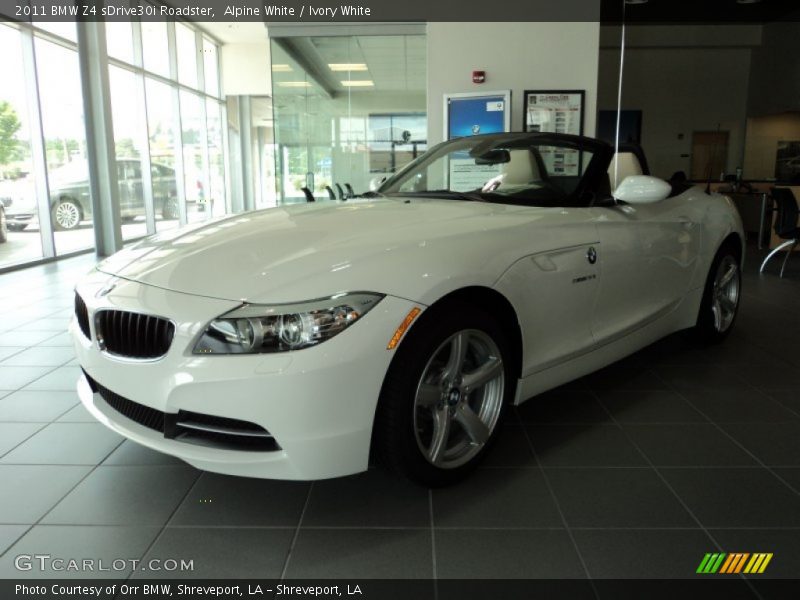 Alpine White / Ivory White 2011 BMW Z4 sDrive30i Roadster