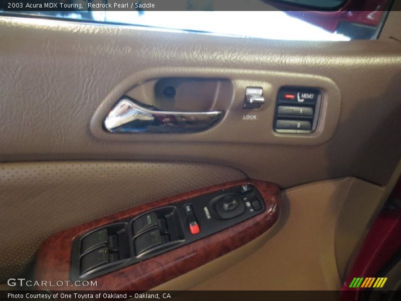 Redrock Pearl / Saddle 2003 Acura MDX Touring