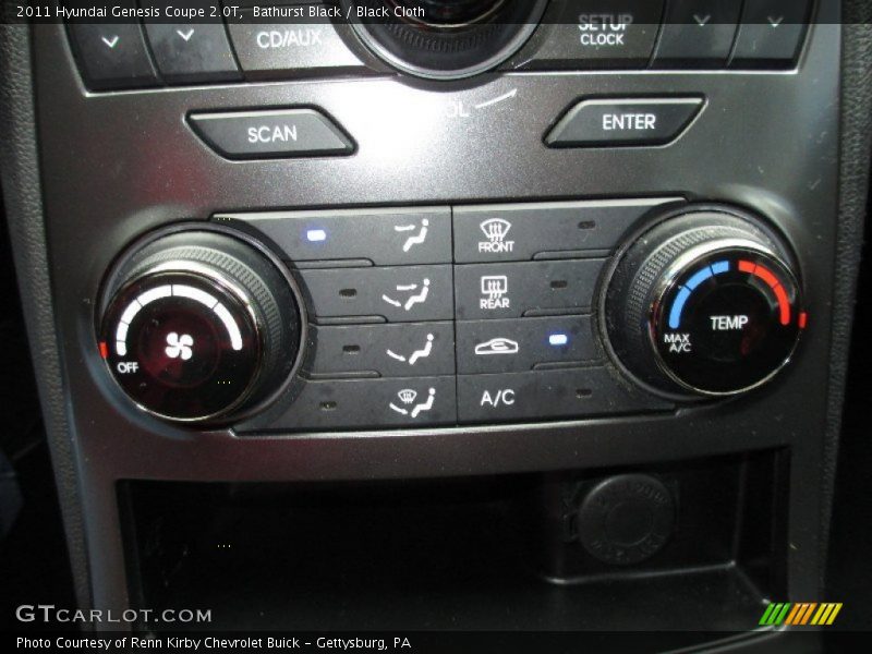 Bathurst Black / Black Cloth 2011 Hyundai Genesis Coupe 2.0T