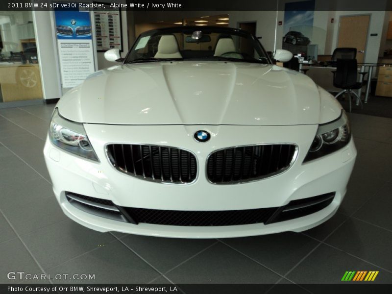 Alpine White / Ivory White 2011 BMW Z4 sDrive30i Roadster