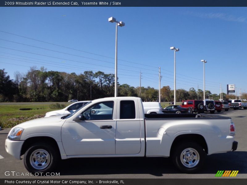  2009 Raider LS Extended Cab Yosemite White