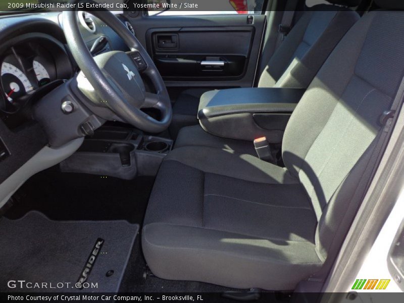  2009 Raider LS Extended Cab Slate Interior