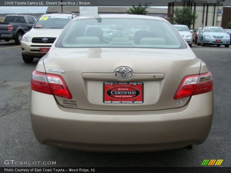 Desert Sand Mica / Bisque 2008 Toyota Camry LE