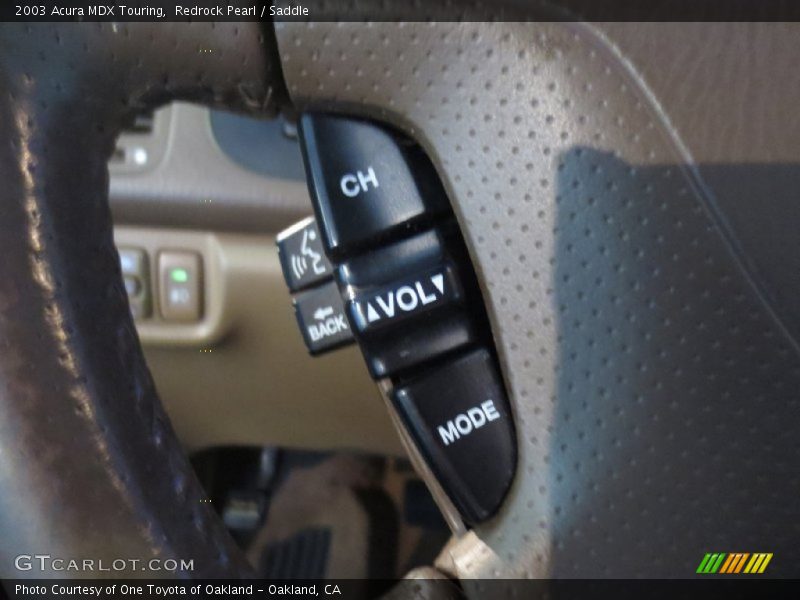 Redrock Pearl / Saddle 2003 Acura MDX Touring