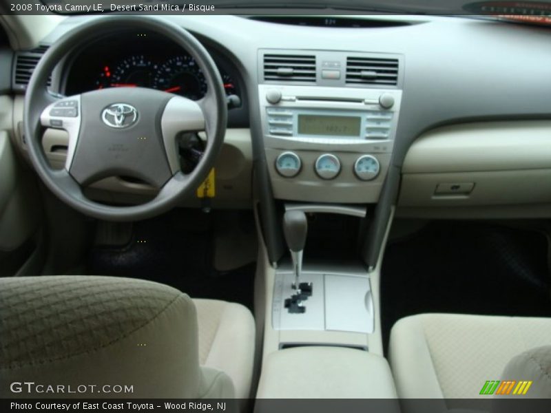 Dashboard of 2008 Camry LE