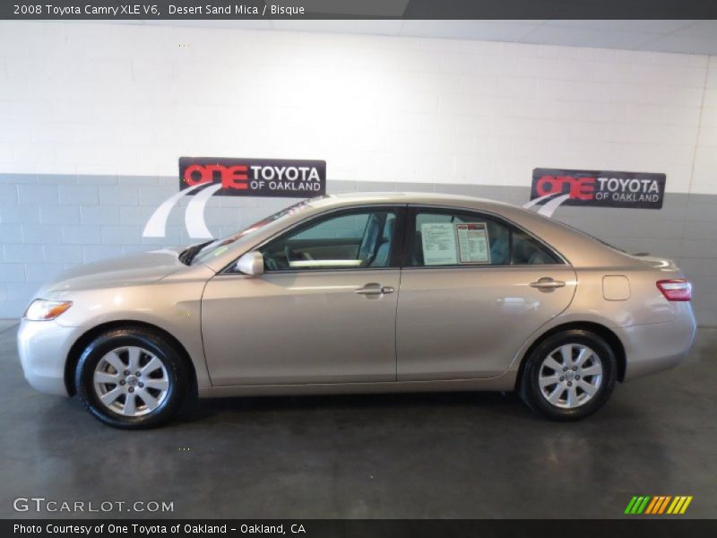 Desert Sand Mica / Bisque 2008 Toyota Camry XLE V6