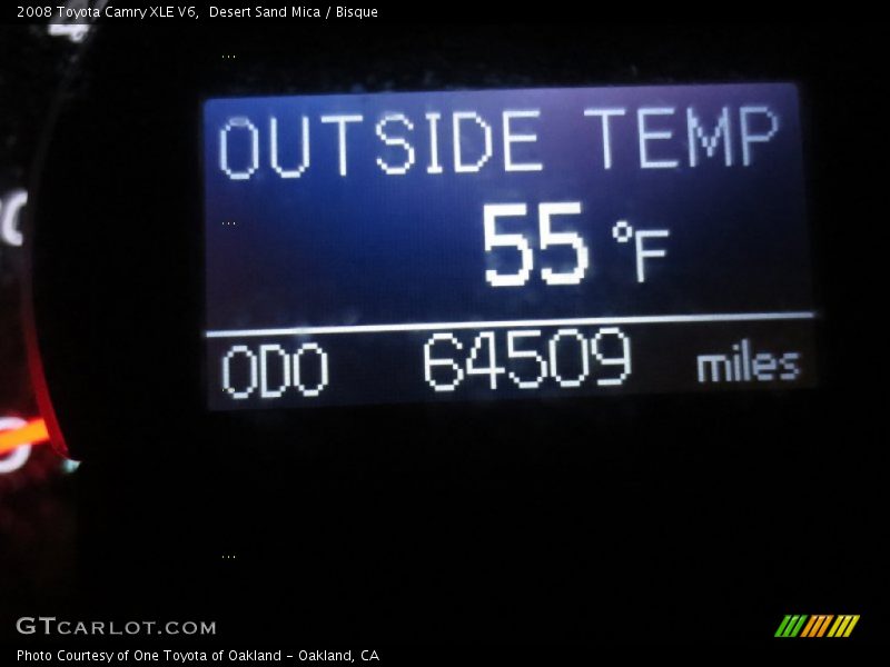 Desert Sand Mica / Bisque 2008 Toyota Camry XLE V6