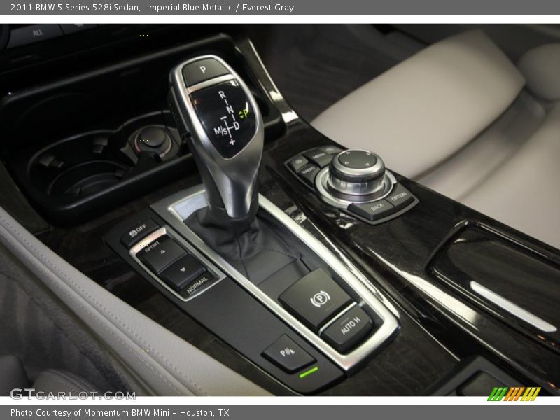Imperial Blue Metallic / Everest Gray 2011 BMW 5 Series 528i Sedan