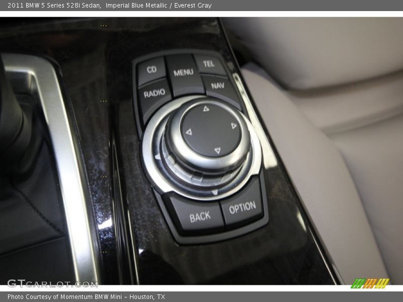 Imperial Blue Metallic / Everest Gray 2011 BMW 5 Series 528i Sedan