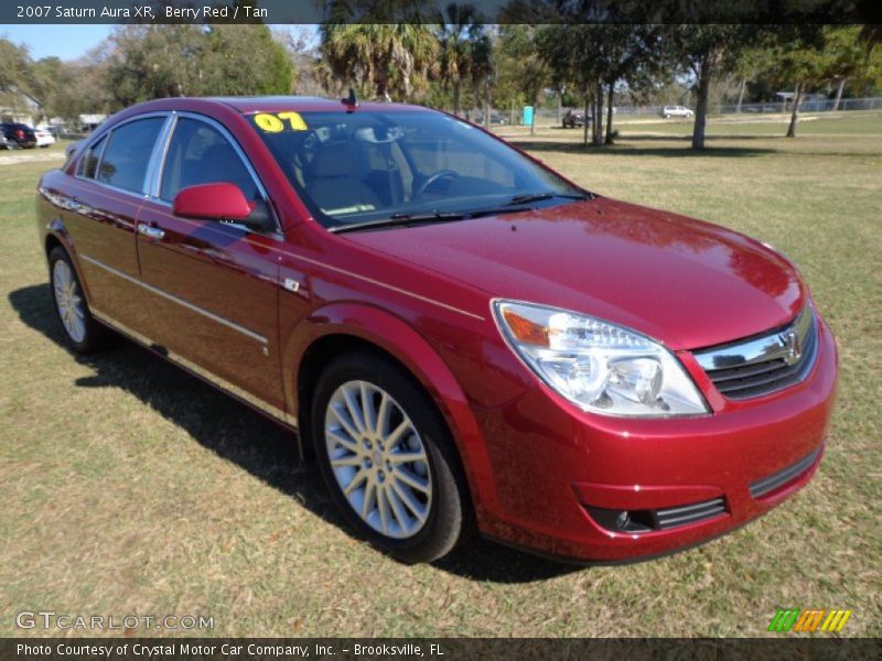 Front 3/4 View of 2007 Aura XR