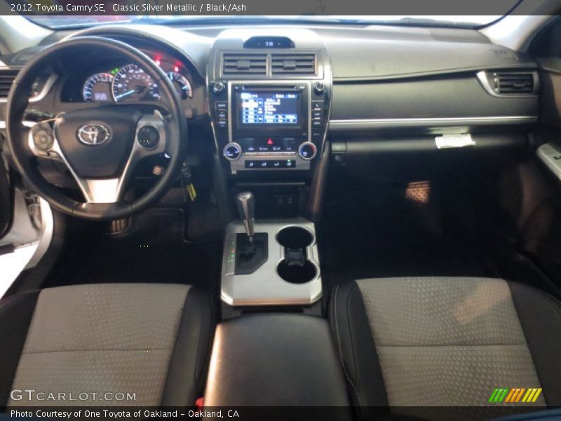 Classic Silver Metallic / Black/Ash 2012 Toyota Camry SE