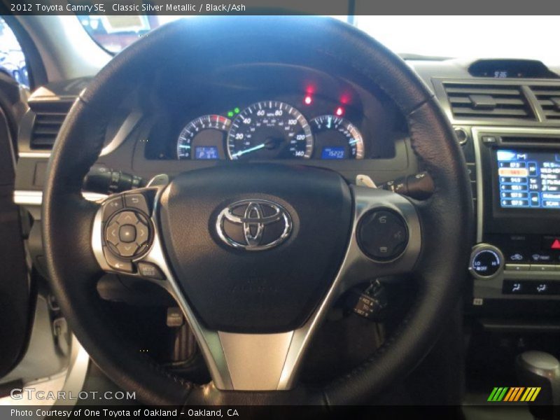 Classic Silver Metallic / Black/Ash 2012 Toyota Camry SE