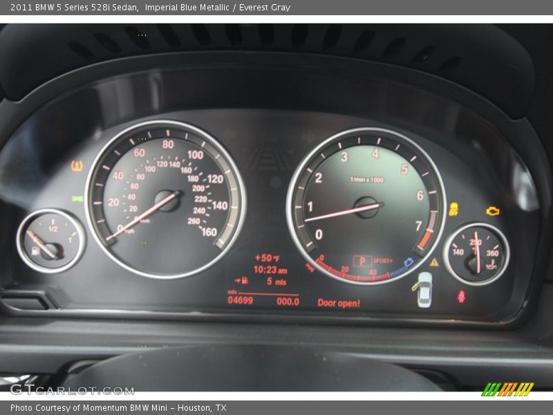  2011 5 Series 528i Sedan 528i Sedan Gauges
