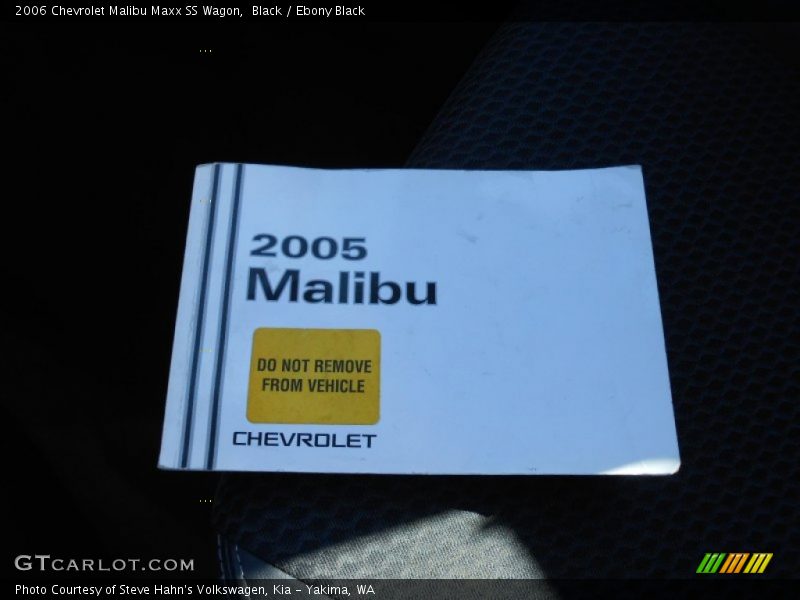 Black / Ebony Black 2006 Chevrolet Malibu Maxx SS Wagon