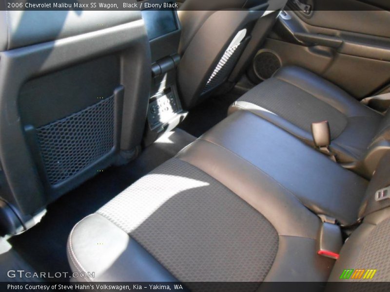 Rear Seat of 2006 Malibu Maxx SS Wagon