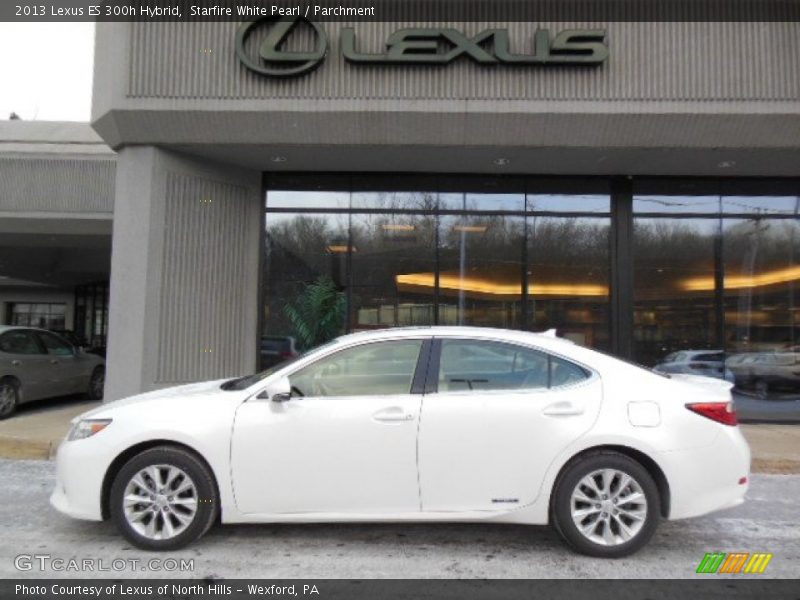 Starfire White Pearl / Parchment 2013 Lexus ES 300h Hybrid