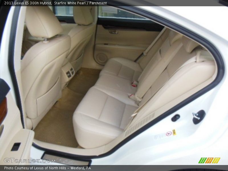 Rear Seat of 2013 ES 300h Hybrid