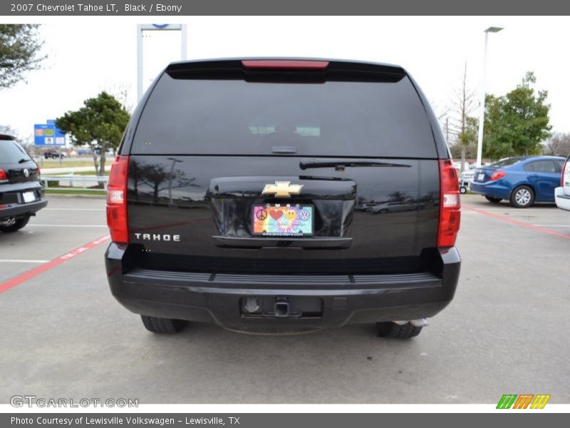 Black / Ebony 2007 Chevrolet Tahoe LT