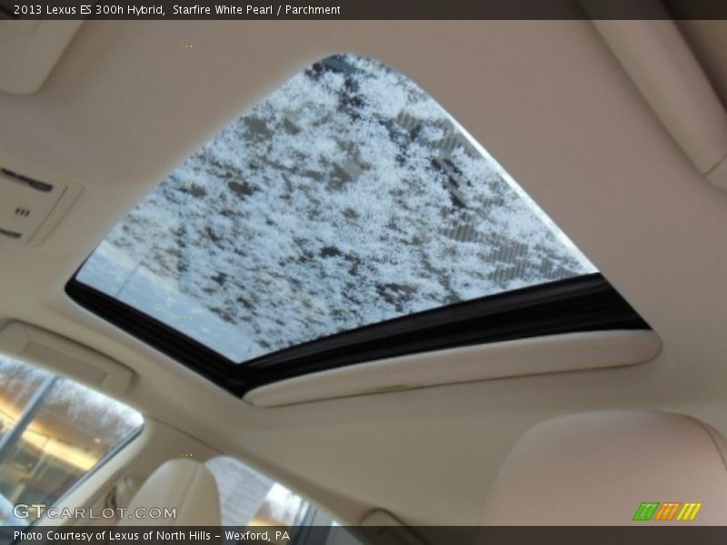 Starfire White Pearl / Parchment 2013 Lexus ES 300h Hybrid