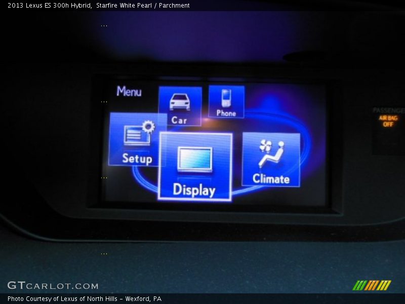 Starfire White Pearl / Parchment 2013 Lexus ES 300h Hybrid