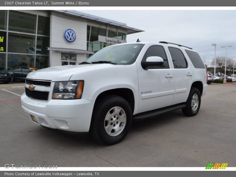 Summit White / Ebony 2007 Chevrolet Tahoe LT