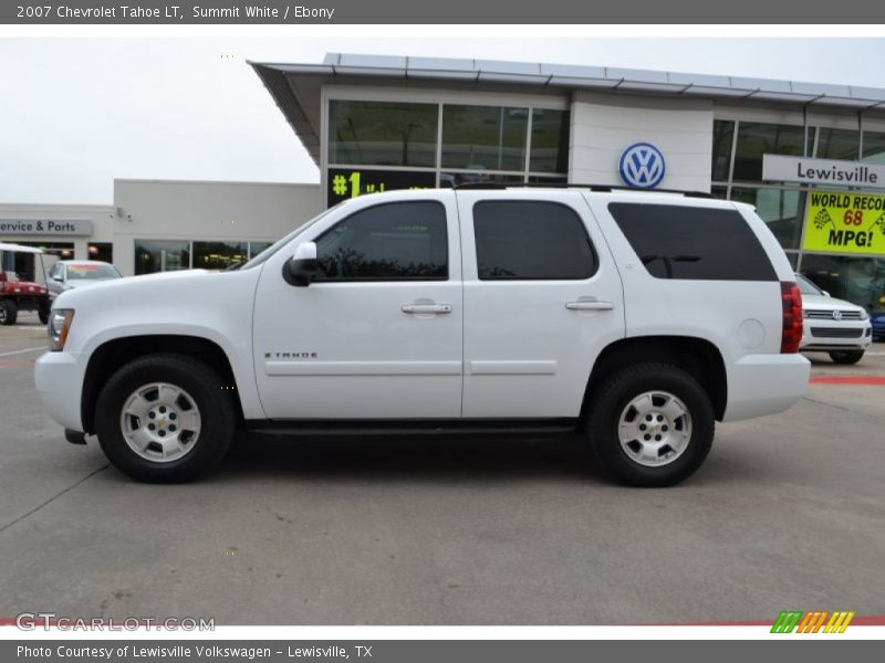 Summit White / Ebony 2007 Chevrolet Tahoe LT