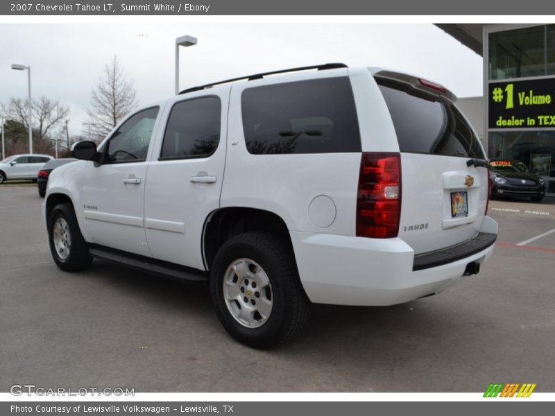 Summit White / Ebony 2007 Chevrolet Tahoe LT