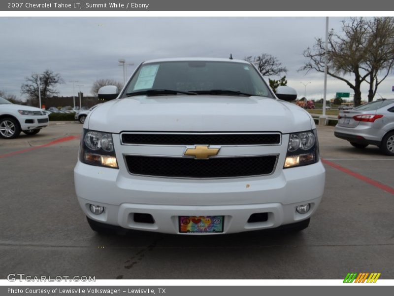 Summit White / Ebony 2007 Chevrolet Tahoe LT