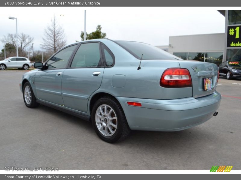 Silver Green Metallic / Graphite 2003 Volvo S40 1.9T