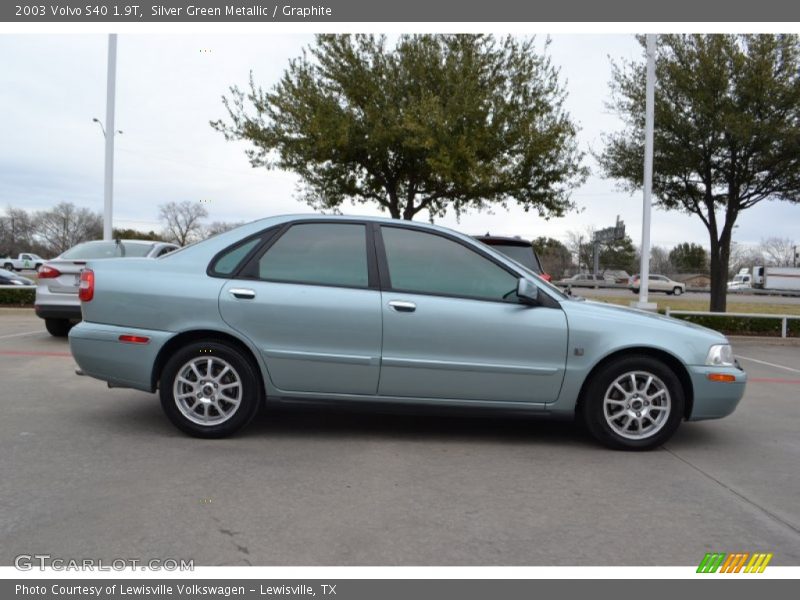 Silver Green Metallic / Graphite 2003 Volvo S40 1.9T