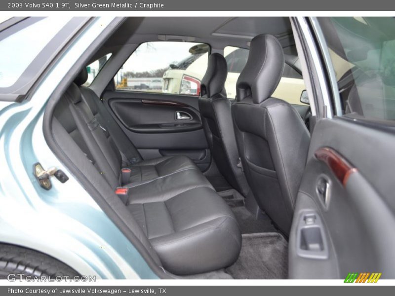 Silver Green Metallic / Graphite 2003 Volvo S40 1.9T
