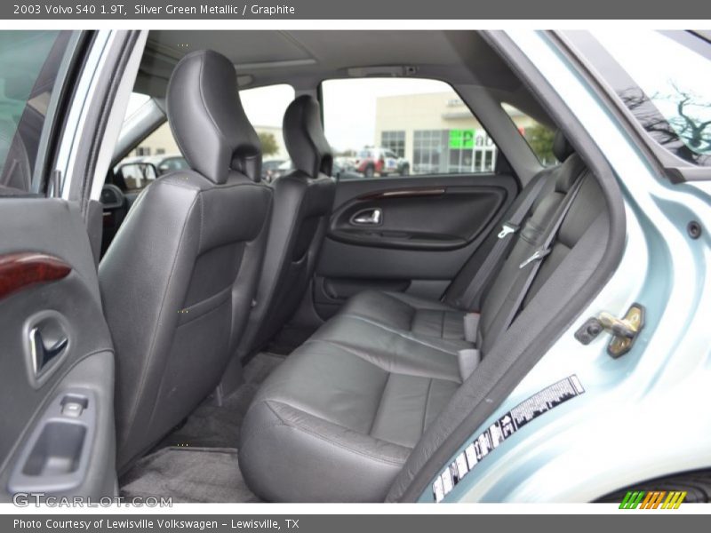 Silver Green Metallic / Graphite 2003 Volvo S40 1.9T