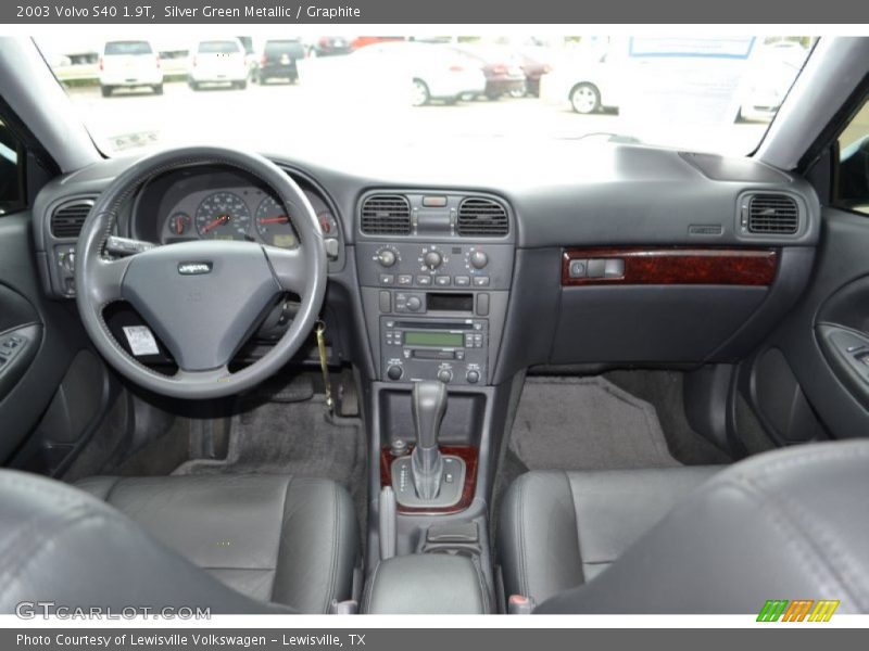 Silver Green Metallic / Graphite 2003 Volvo S40 1.9T