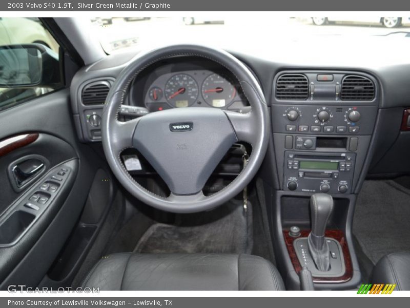 Silver Green Metallic / Graphite 2003 Volvo S40 1.9T