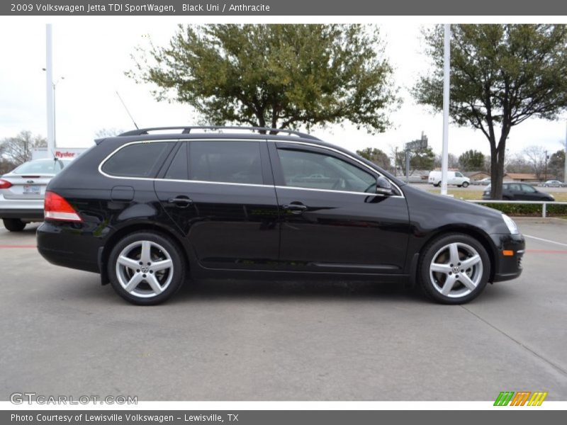  2009 Jetta TDI SportWagen Black Uni